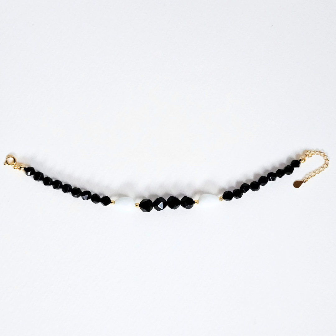 LAJIDO BLACK & WHITE BRACELET