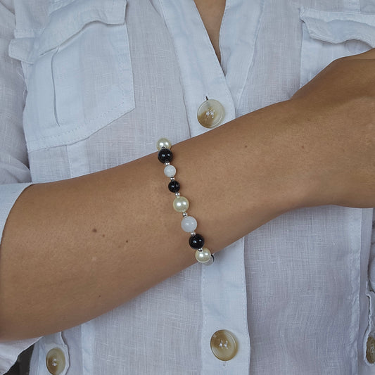 MOONLIGHT CASCADE LOCK BRACELET