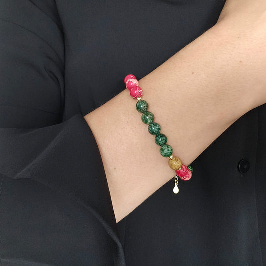 WILD STRAWBERRIES LOCK BRACELET