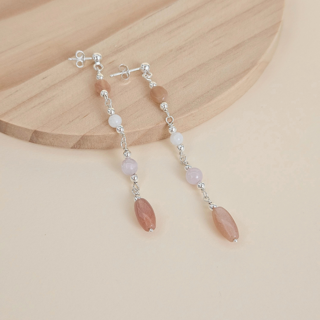 GALÃO DANGLE THIN EARRINGS