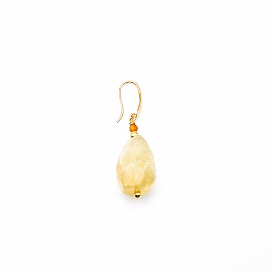 DESERTO VERMELHO EARRINGS WITH CITRINE
