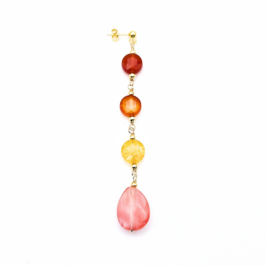 DESERTO VERMELHO DANGLE EARRINGS