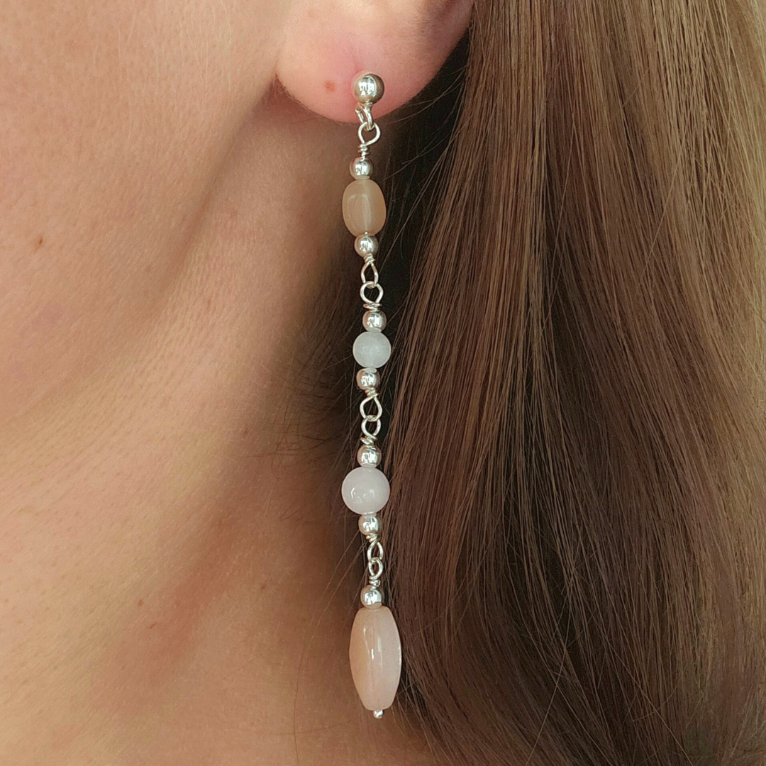GALÃO DANGLE THIN EARRINGS