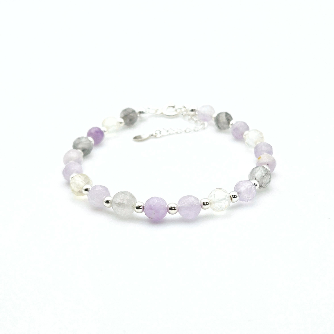LAVENDER DREAMS LOCK BRACELET