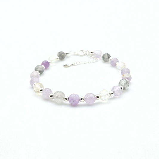 LAVENDER DREAMS LOCK BRACELET