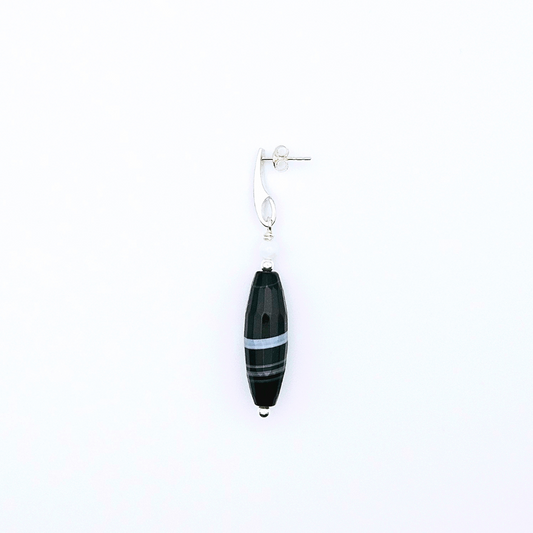 MOONLIGHT CASCADE OVAL EARRINGS