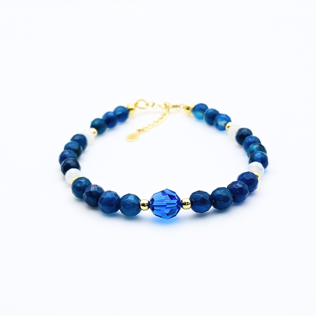CELESTIAL WAVES LOCK BRACELET