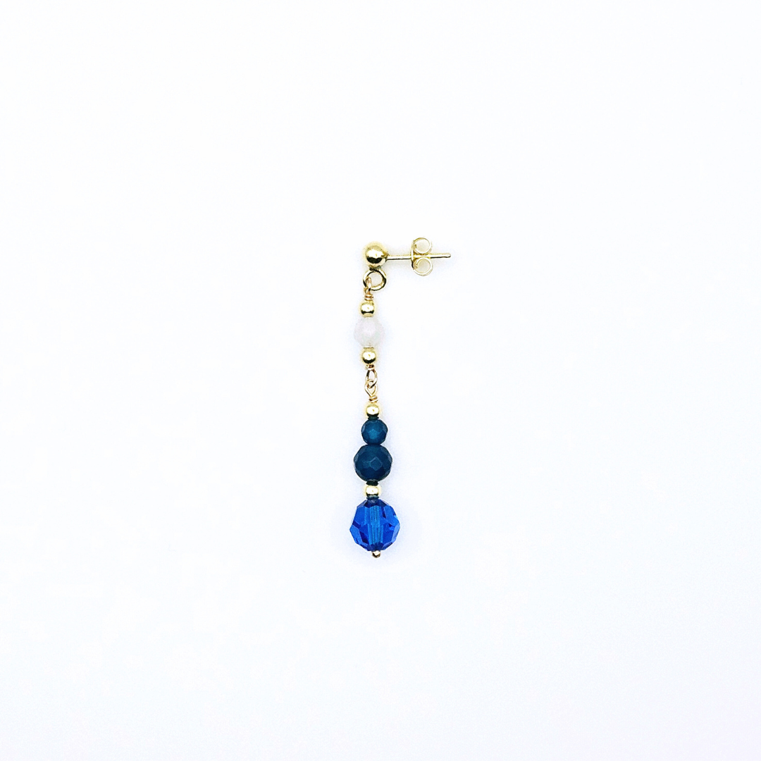 CELESTIAL WAVES DANGLE EARRINGS