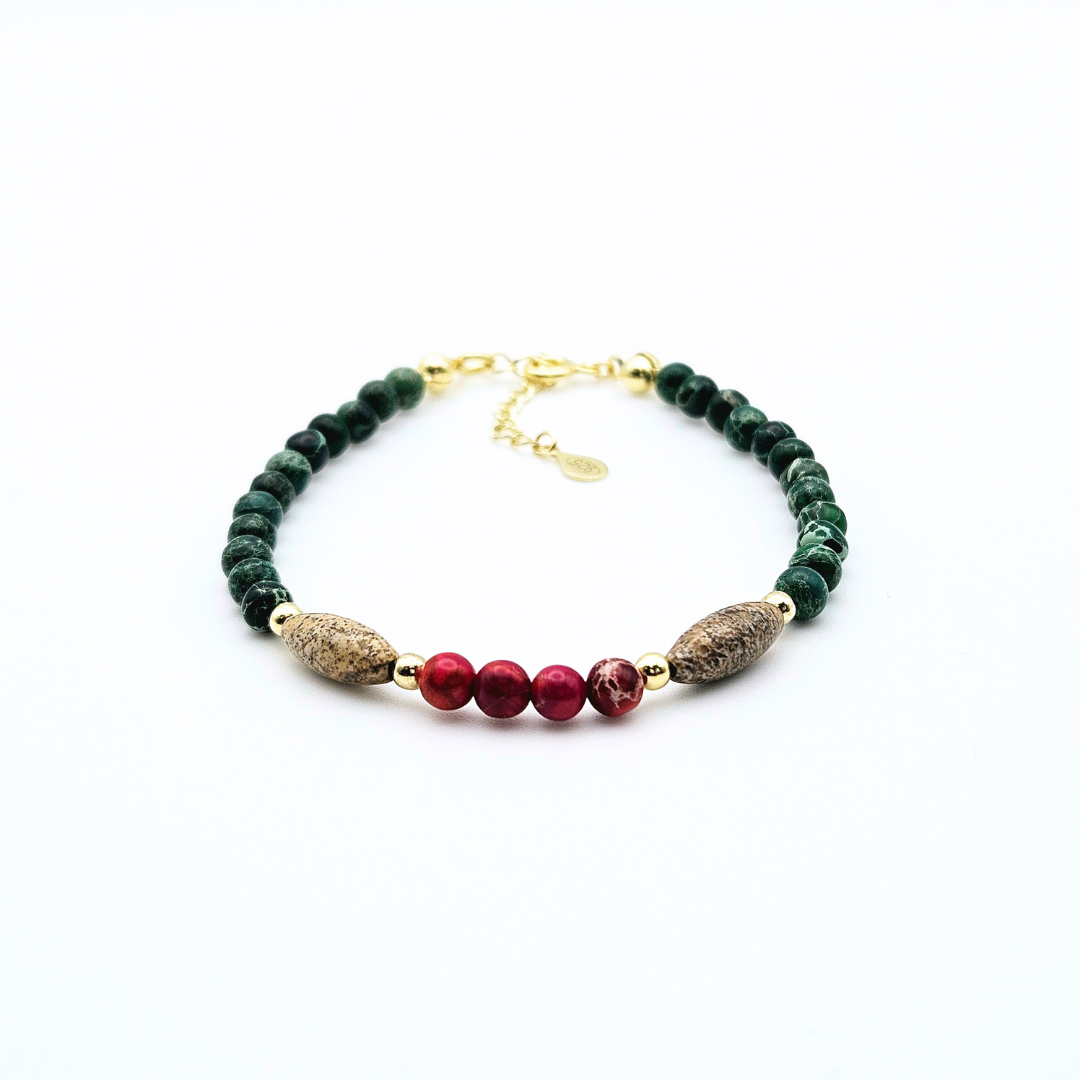 WILD STRAWBERRIES THIN LOCK BRACELET