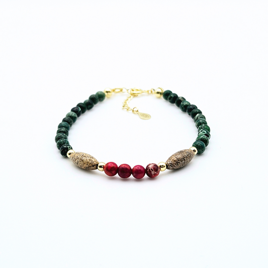 WILD STRAWBERRIES THIN LOCK BRACELET