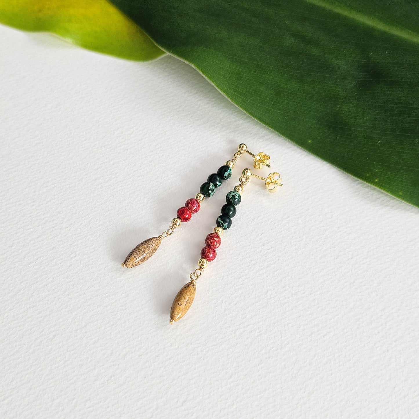 WILD STRAWBERRIES THIN EARRINGS