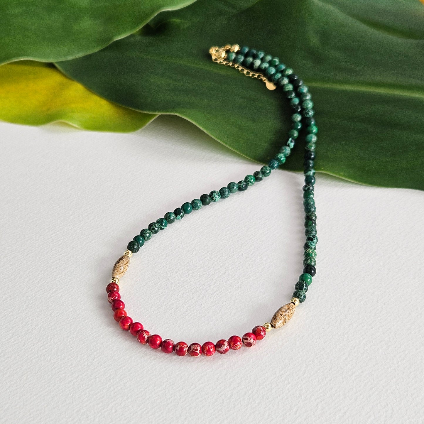 WILD STRAWBERRIES THIN NECKLACE