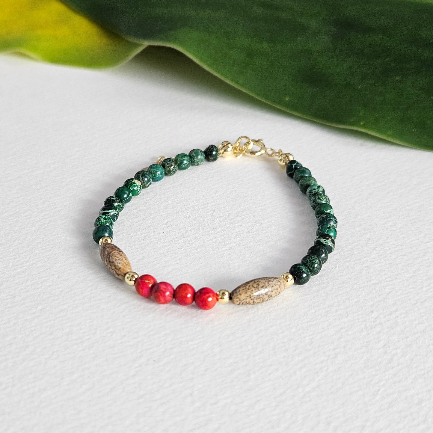 WILD STRAWBERRIES THIN LOCK BRACELET