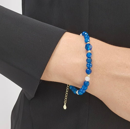 CELESTIAL WAVES LOCK BRACELET