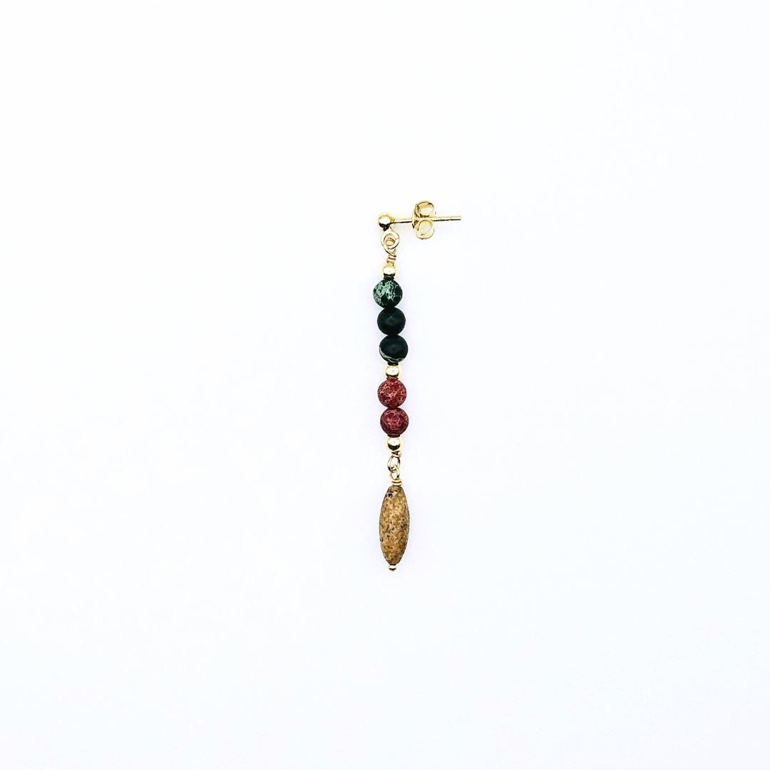 WILD STRAWBERRIES THIN EARRINGS