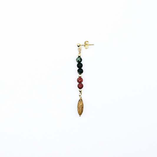 WILD STRAWBERRIES THIN EARRINGS