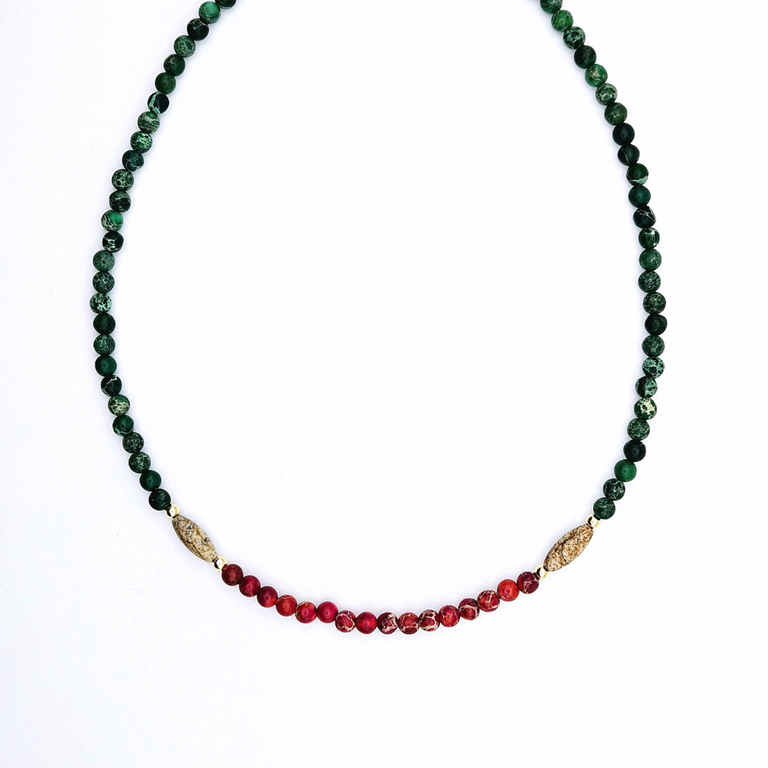 WILD STRAWBERRIES THIN NECKLACE