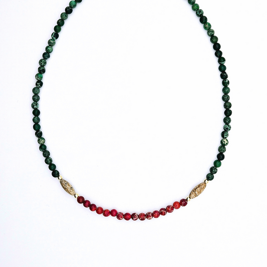 WILD STRAWBERRIES THIN NECKLACE