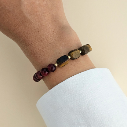 ROSAIS SQUARE LOCK BRACELET