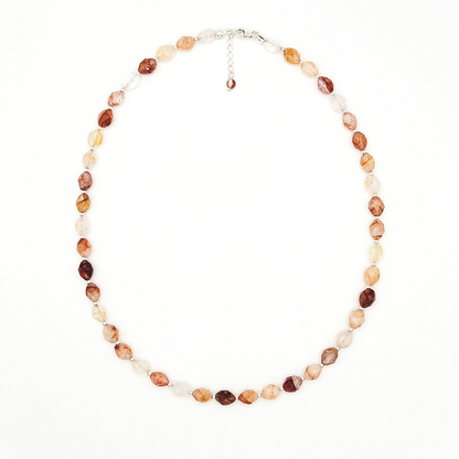 ROSÉ NECKLACE OLIVE