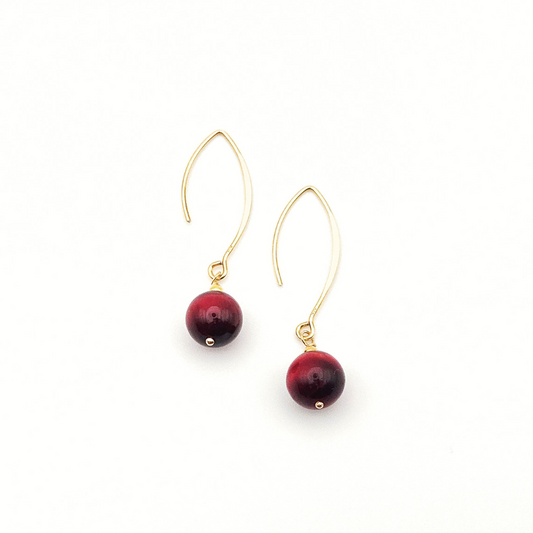 ROSAIS SINGLE BALL EARRINGS