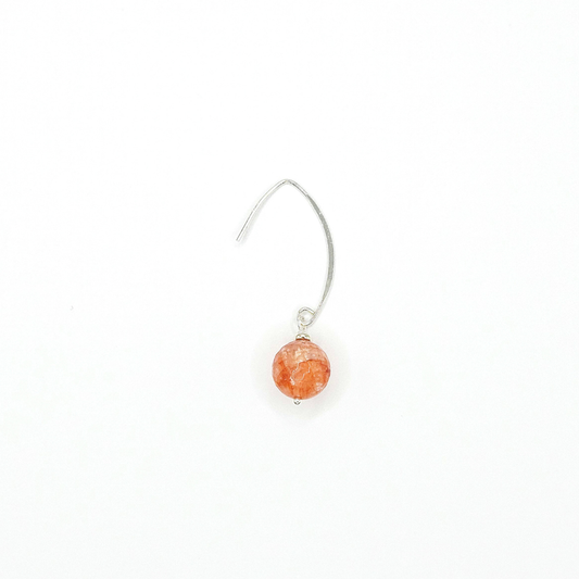 BRINCOS BOLA SIMPLES ROSÉ