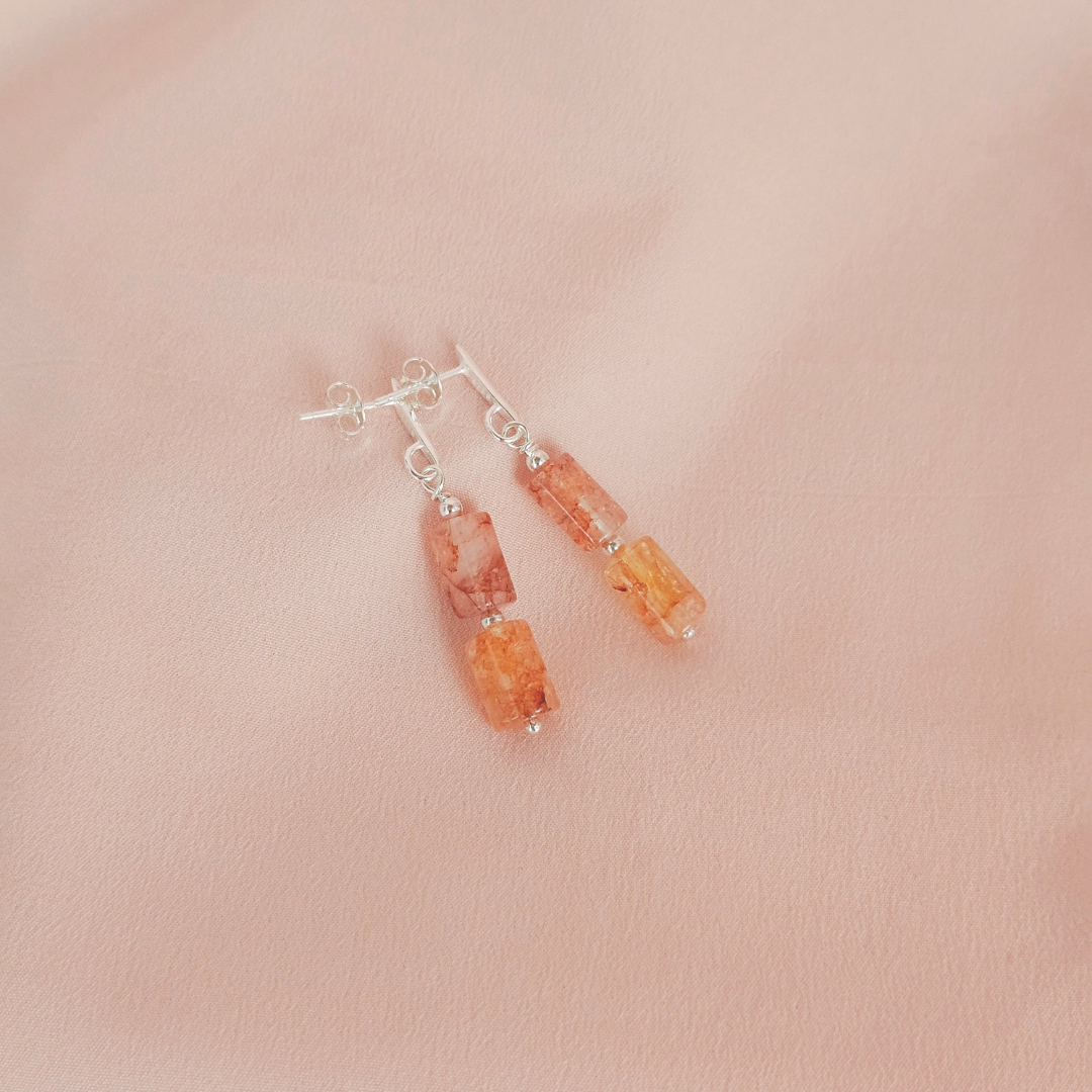 ROSÉ BAROQUE EARRINGS