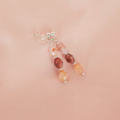 ROSÉ EARRINGS OLIVE