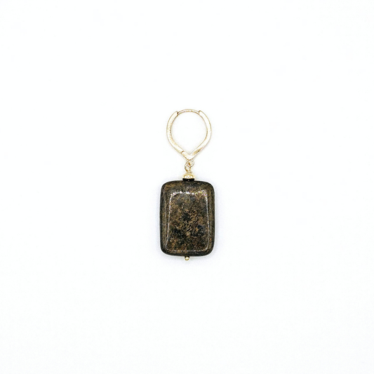Brincos Civetta – Prata Banhada a Ouro e Bronzite
